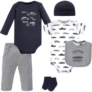 image:imageHudson Baby Unisex Baby Cotton Layette SetCars