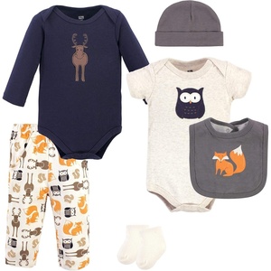 image:imageHudson Baby Unisex Baby Cotton Layette SetOwl