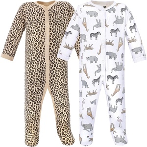 image:imageHudson Baby Unisex Baby Cotton Sleep and PlayModern Pink Safari