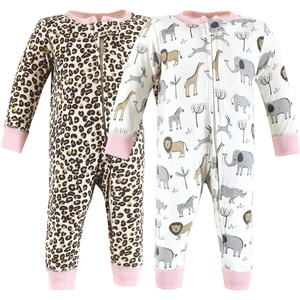image:imageHudson Baby Unisex Baby Cotton Sleep and PlaySafari Leopard