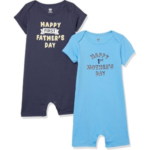 image:imageHudson Baby Unisex Cotton RompersBoy Mothers Fathers Day