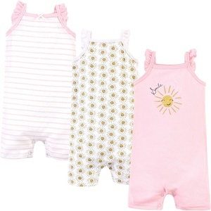 image:imageHudson Baby Unisex Cotton RompersSmile Sunshine
