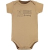 image:imageHudson Baby Unisex Baby Cotton Bodysuits Teddy Bears 3Pack 1218 Months