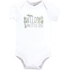 image:imageHudson Baby Unisex Baby Cotton Bodysuits Wild Leaf Safari 69 Months
