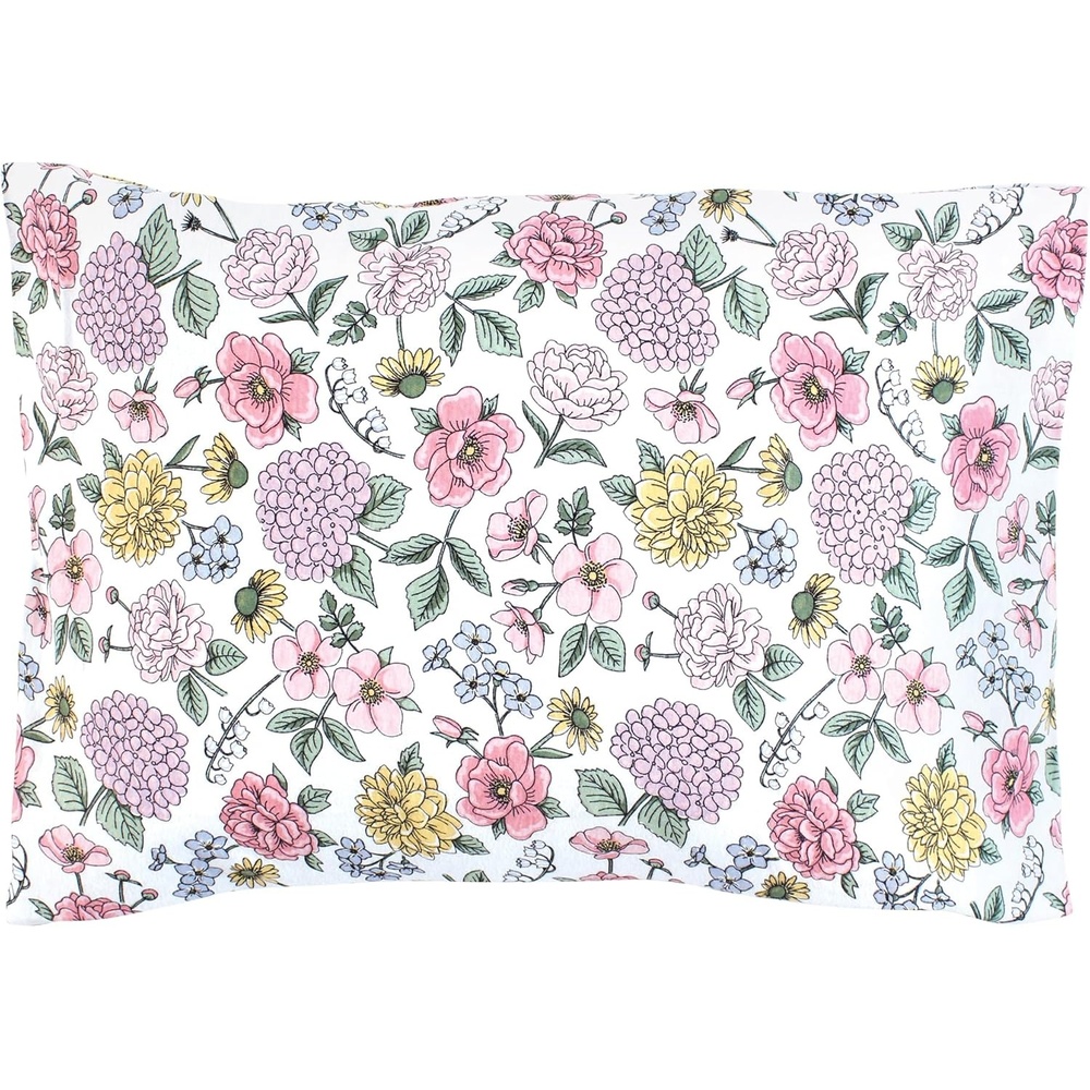 image:imageHudson Baby Unisex Baby Cotton Toddler Pillow Case Butterfly Floral One SizeVintage Blossom