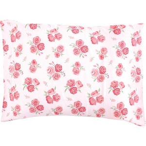 image:imageHudson Baby Unisex Baby Cotton Toddler Pillow Case Butterfly Floral One SizeBlush Rose