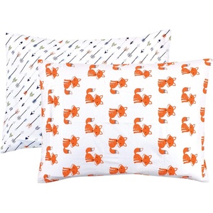 image:imageHudson Baby Unisex Baby Cotton Toddler Pillow Case Butterfly Floral One SizeFoxes