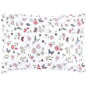 image:imageHudson Baby Unisex Baby Cotton Toddler Pillow Case Butterfly Floral One SizeHummingbird Garden
