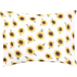 image:imageHudson Baby Unisex Baby Cotton Toddler Pillow Case Butterfly Floral One SizeSunflower