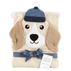 image:imageHudson Baby Unisex Baby Cotton Animal Face Hooded Towel Brown Bear 2Pack One SizeBaseball Dog