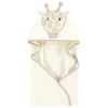 image:imageHudson Baby Unisex Baby Cotton Animal Face Hooded Towel Brown Bear 2Pack One SizeModern Giraffe 2piece