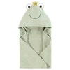 image:imageHudson Baby Unisex Baby Cotton Animal Face Hooded Towel Brown Bear 2Pack One SizePrince Frog