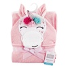 image:imageHudson Baby Unisex Baby Cotton Animal Face Hooded Towel Brown Bear 2Pack One SizeWhimsical Unicorn