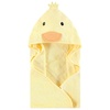 image:imageHudson Baby Unisex Baby Cotton Animal Face Hooded Towel Brown Bear 2Pack One SizeYellow Duck
