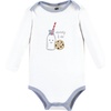 image:imageHudson Baby Unisex Baby Cotton Bodysuit and Pant Set Sage Floral Wreath 36 MonthsBlue Milk Cookies