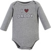 image:imageHudson Baby Unisex Baby Cotton Bodysuit and Pant Set Sage Floral Wreath 36 MonthsBoy Daddy Long Sleeve