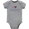 image:imageHudson Baby Unisex Baby Cotton Bodysuit and Pant Set Sage Floral Wreath 36 MonthsBoy Daddy Short Sleeve