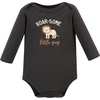 image:imageHudson Baby Unisex Baby Cotton Bodysuit and Pant Set Sage Floral Wreath 36 MonthsBrave Lion Long Sleeve