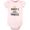 image:imageHudson Baby Unisex Baby Cotton Bodysuit and Pant Set Sage Floral Wreath 36 MonthsDaddys Little Princess Short Sleeve