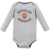 image:imageHudson Baby Unisex Baby Cotton Bodysuit and Pant Set Sage Floral Wreath 36 MonthsFootball Huddles Longsleeve