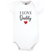 image:imageHudson Baby Unisex Baby Cotton Bodysuit and Pant Set Sage Floral Wreath 36 MonthsGirl Daddy Red Black