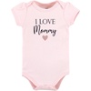 image:imageHudson Baby Unisex Baby Cotton Bodysuit and Pant Set Sage Floral Wreath 36 MonthsGirl Mommy Pink Navy