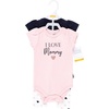 image:imageHudson Baby Unisex Baby Cotton Bodysuit and Pant Set Sage Floral Wreath 36 MonthsGirl Mommy Pink Navy