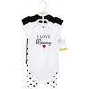 image:imageHudson Baby Unisex Baby Cotton Bodysuit and Pant Set Sage Floral Wreath 36 MonthsGirl Mommy Red Black