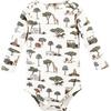 image:imageHudson Baby Unisex Baby Cotton Bodysuit and Pant Set Sage Floral Wreath 36 MonthsGoing on Safari Long Sleeve