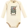 image:imageHudson Baby Unisex Baby Cotton Bodysuit and Pant Set Sage Floral Wreath 36 MonthsGoing on Safari Long Sleeve