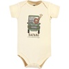 image:imageHudson Baby Unisex Baby Cotton Bodysuit and Pant Set Sage Floral Wreath 36 MonthsGoing on Safari Short Sleeve