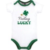 image:imageHudson Baby Unisex Baby Cotton Bodysuit and Pant Set Sage Floral Wreath 36 MonthsGreen