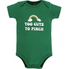 image:imageHudson Baby Unisex Baby Cotton Bodysuit and Pant Set Sage Floral Wreath 36 MonthsGreen