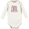 image:imageHudson Baby Unisex Baby Cotton Bodysuit and Pant Set Sage Floral Wreath 36 MonthsLittle Love Flowers Long Sleeve