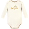 image:imageHudson Baby Unisex Baby Cotton Bodysuit and Pant Set Sage Floral Wreath 36 MonthsMagical Rainbow