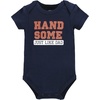 image:imageHudson Baby Unisex Baby Cotton Bodysuit and Pant Set Sage Floral Wreath 36 MonthsMamas Boy