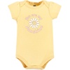 image:imageHudson Baby Unisex Baby Cotton Bodysuit and Pant Set Sage Floral Wreath 36 MonthsPeace Love Flowers Short Sleeve