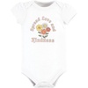 image:imageHudson Baby Unisex Baby Cotton Bodysuit and Pant Set Sage Floral Wreath 36 MonthsPeace Love Flowers Short Sleeve