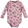 image:imageHudson Baby Unisex Baby Cotton Bodysuit and Pant Set Sage Floral Wreath 36 MonthsPlum Wildflower Long Sleeve