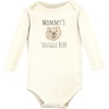 image:imageHudson Baby Unisex Baby Cotton Bodysuit and Pant Set Sage Floral Wreath 36 MonthsSnuggle Bear