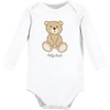image:imageHudson Baby Unisex Baby Cotton Bodysuit and Pant Set Sage Floral Wreath 36 MonthsTeddy Bears