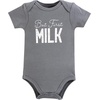 image:imageHudson Baby Unisex Baby Cotton Bodysuits Milk Belly Bottle 69 Months