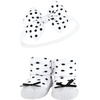 image:imageHudson Baby Unisex Baby Headband and Socks SetBlack Silver