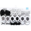 image:imageHudson Baby Unisex Baby Headband and Socks SetBlack Silver