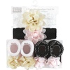 image:imageHudson Baby Unisex Baby Headband and Socks SetLace