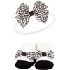 image:imageHudson Baby Unisex Baby Headband and Socks SetLight Pink Leopard