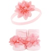 image:imageHudson Baby Unisex Baby Headband and Socks SetPink Gray