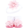 image:imageHudson Baby Unisex Baby Headband and Socks SetPink Lilac