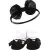 image:imageHudson Baby Unisex Baby Headband and Socks SetRed Leopard