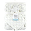 image:imageHudson Baby Unisex Baby Plush Blanket with Security Blanket Elephant Cloud One SizeElephant Cloud